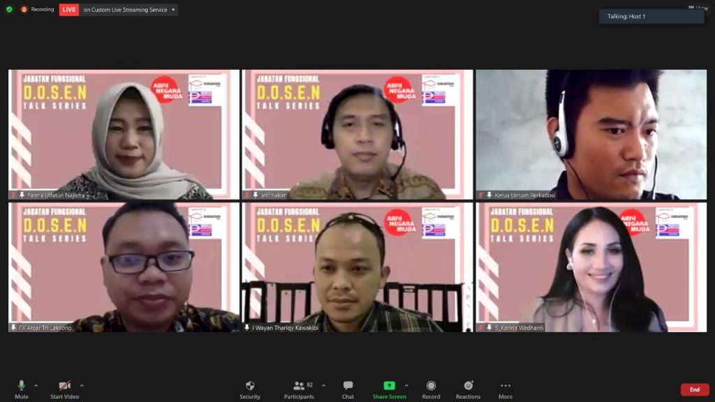 webinar jabatan fungsional dosen