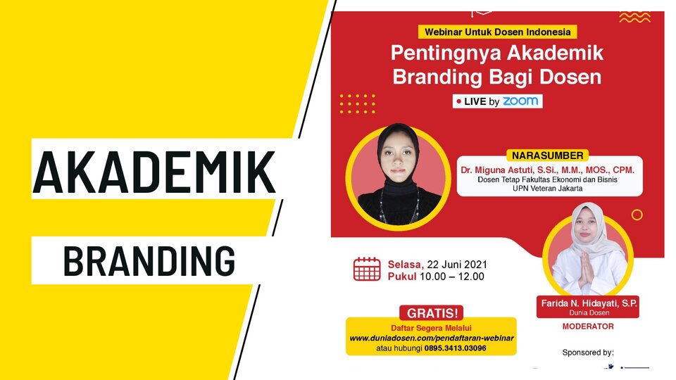 Pentingnya Akademik Branding bagi Dosen