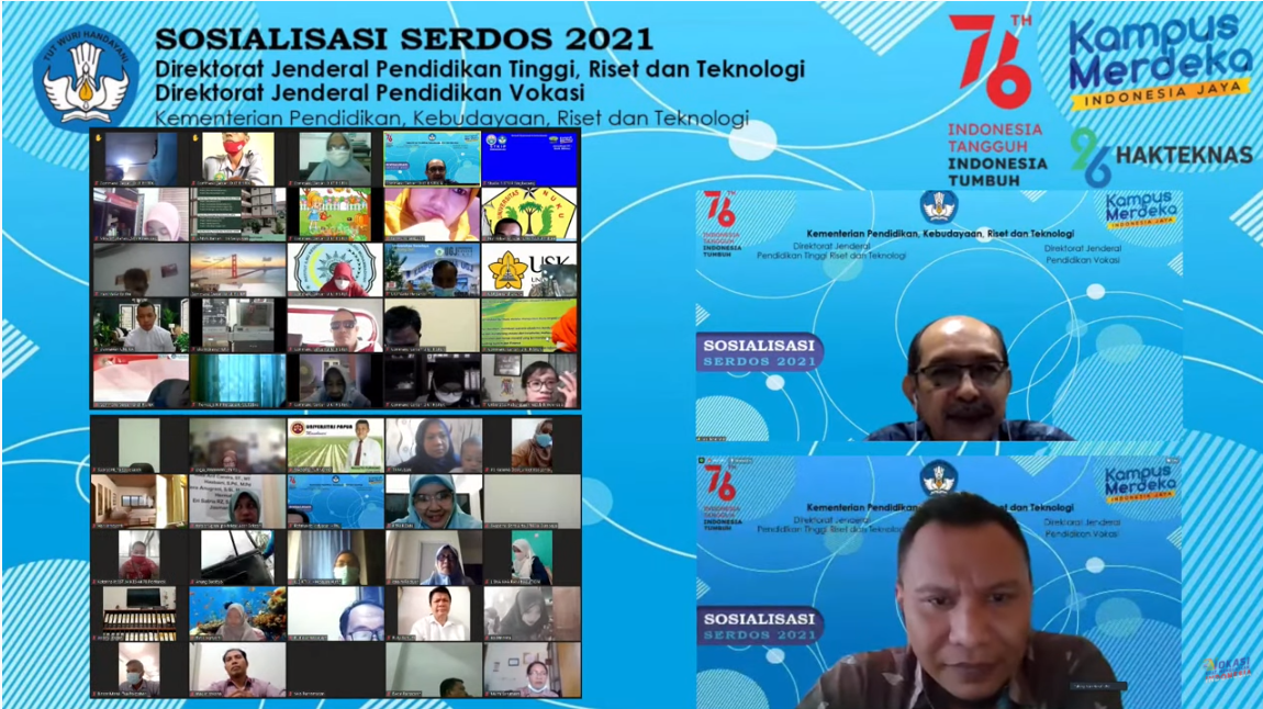 serdos 2021 siap dilaksanakan 1