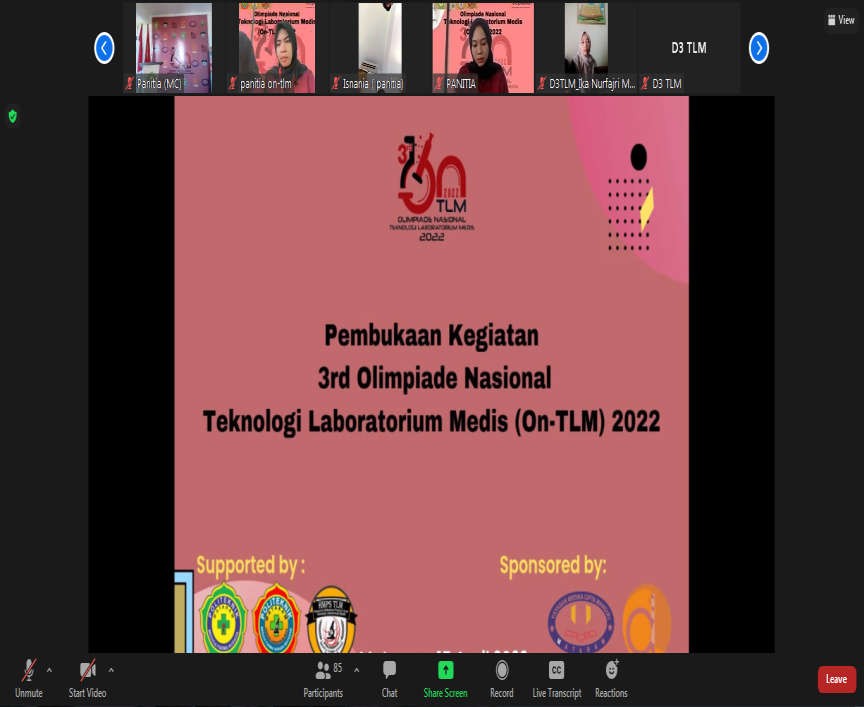 Olimpiade Nasional Teknologi Laboratorium Medik