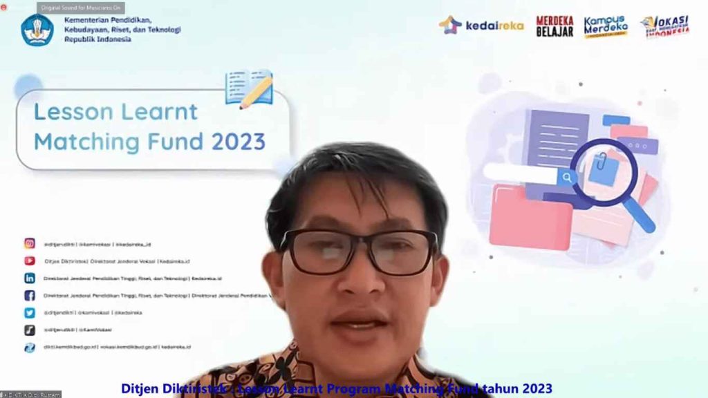 Kiat Sukses Mengikuti Matching Fund 2023