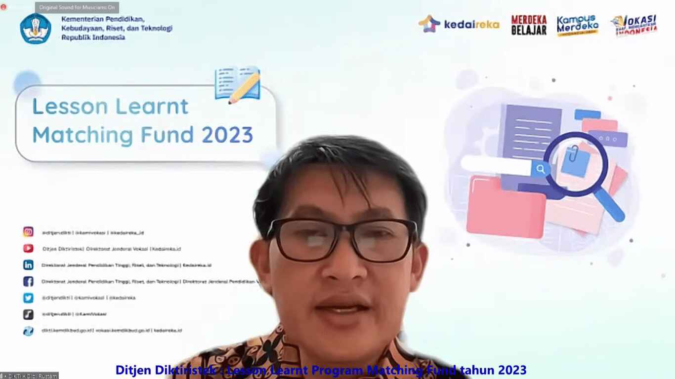 Kiat Sukses Mengikuti Matching Fund 2023